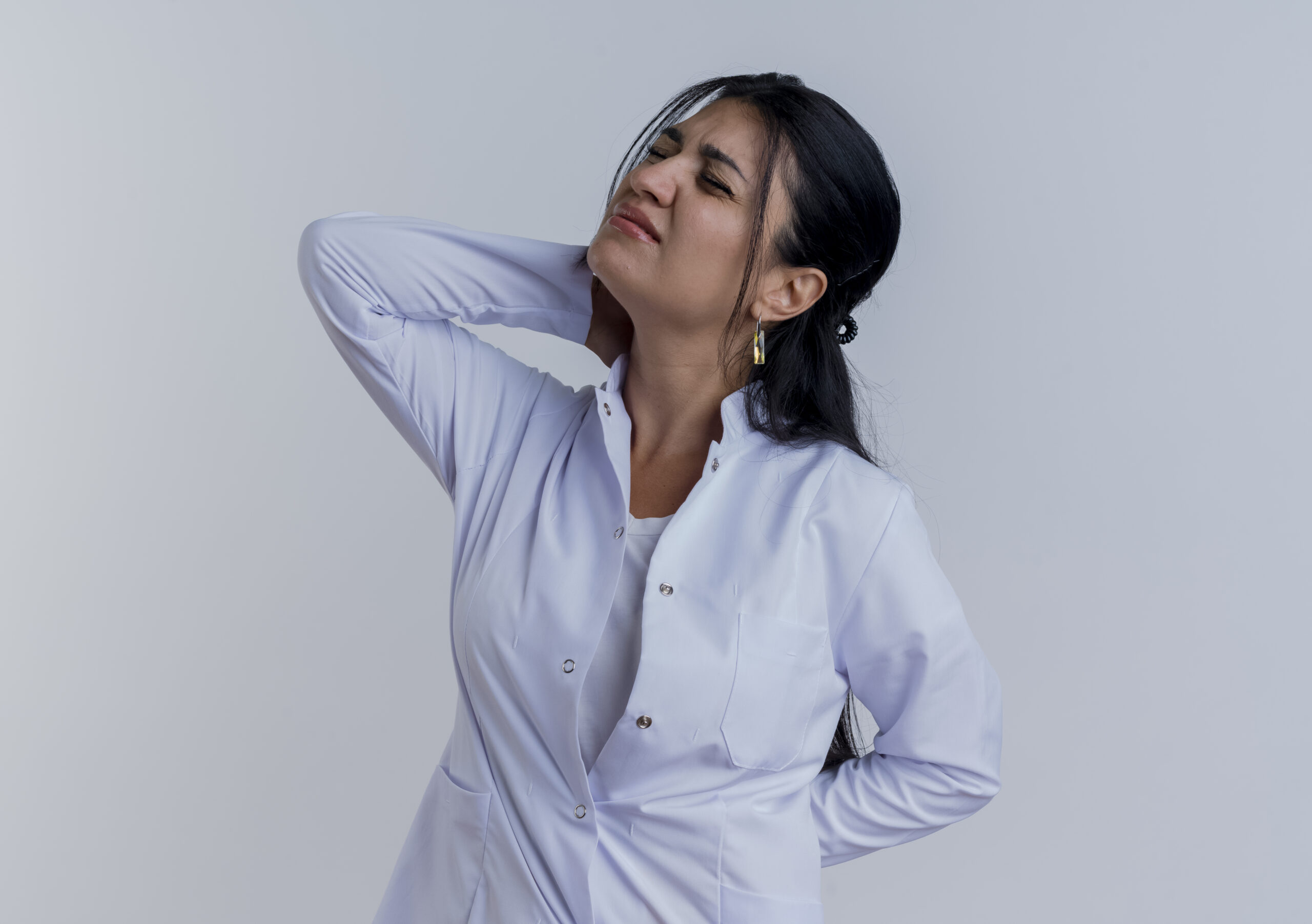Neck and back pain with nerve symptoms evaluated by Dr. Anadi Mishra, Neurologist in Lucknow